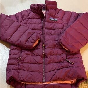 Patagonia Kids Puffer Jacket - Burgundy